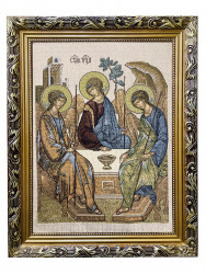 Икона Троица 25x35